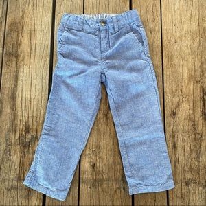 Blue Chambray Pant
